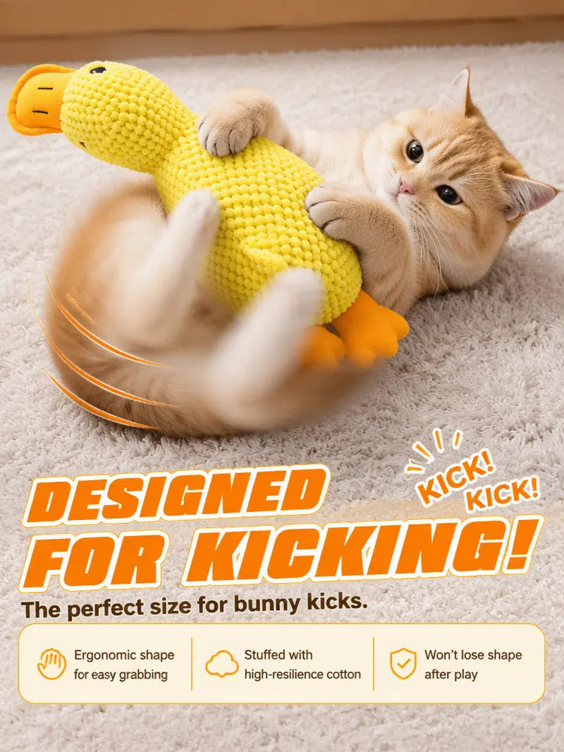 UQIOZ Interactive Catnip Plush Toy - Durable Chew-Resistant Wand for Engaging Play, Crinkle Sound Teething Aid, Ideal for Cat Enthusiasts